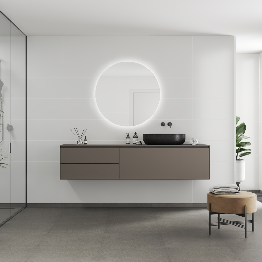 Fibo Trespo Glad - 1091s M6030-W Rhodos White